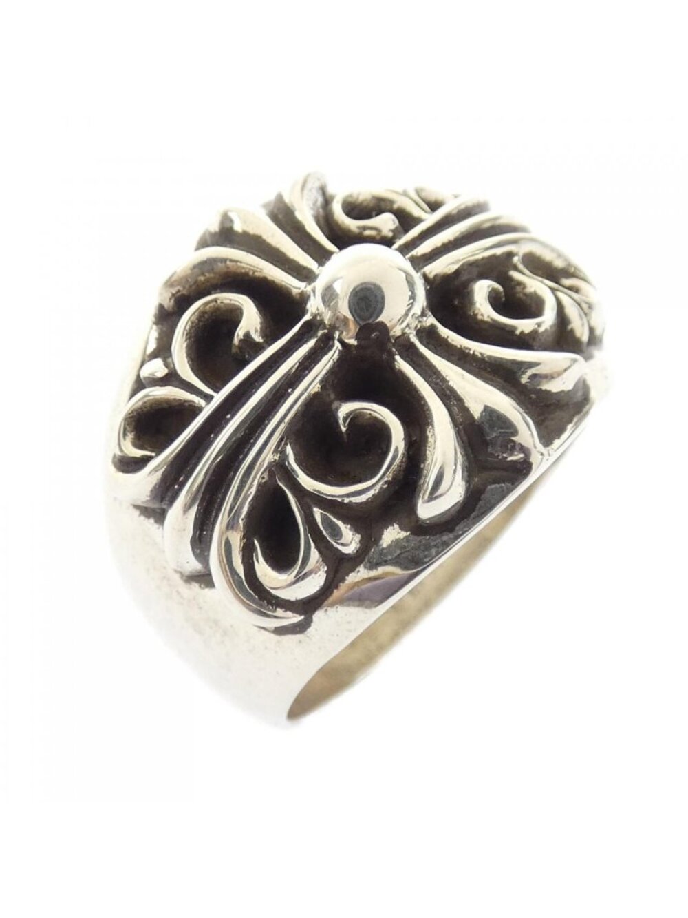Chrome Hearts Keeper Ring Silver